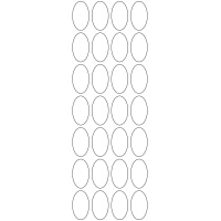 11137 - Label Size 23mm x 40mm - 6430 labels per roll