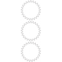 11140 - Label Size 90mm x 90mm - 750 labels per roll