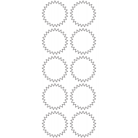 11141 - Label Size 48mm x 48mm - 2760 labels per roll