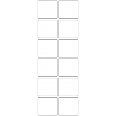 11171 - Label Size 50mm x 45mm - 2840 labels per roll 