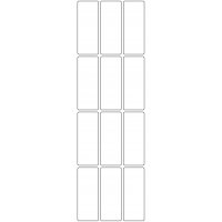 11172 - Label Size 29mm x 74mm - 2730 labels per roll