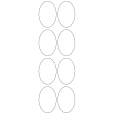 11173 - Label Size 45.002mm x 68mm - 1900 labels per roll 