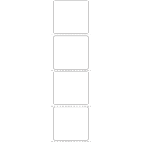 11175 - Label Size 105mm x 100mm - 650 labels per roll