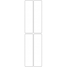 11176 - Label Size 40mm x 160mm - 850 labels per roll 