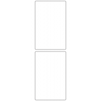 11188 - Label Size 80mm x 125mm - 540 labels per roll
