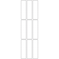 11189 - Label Size 26mm x 97mm - 2090 labels per roll