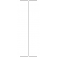 11203 - Label Size 43mm x 290mm - 470 labels per roll