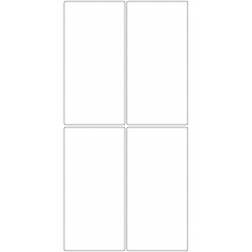 11204 - Label Size 86mm x 174.5mm - 790 labels per roll 