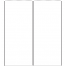 11221 - Label Size 108mm x 250mm - 550 labels per roll 