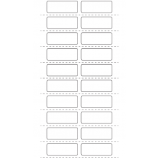 11240 - Label Size 40mm x 15mm - 6890 labels per roll 