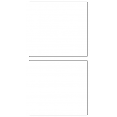 11255 - Label Size 128mm x 120mm - 550 labels per roll 