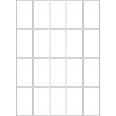 11265 - Label Size 60mm x 105mm - 3240 labels per roll 