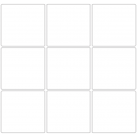 11266 - Label Size 102mm x 98mm - 2070 labels per roll