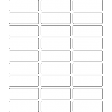 11270 - Label Size 55mm x 20mm - 9020 labels per roll 