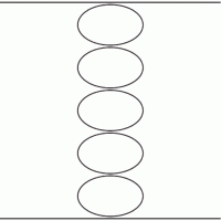 1130 - Label Size 90mm x 56mm Oval - 1,180 labels per roll