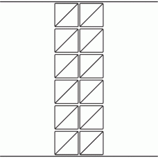 1138 - Label Size 45mm Triangle - 5,680 labels per roll 