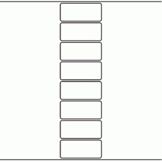 1145 - Label Size 80mm x 35mm - 1,840 labels per roll 