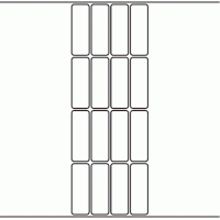 1147 - Label Size 73mm x 25mm - 3,680 labels per roll