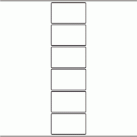 1154 - Label Size 80mm x 48mm - 1,360 labels per roll