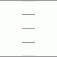 1157 - Label Size 100mm x 100mm - 668 labels per roll