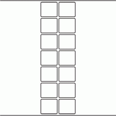 1162 - Label Size 45mm x 39mm - 3,180 labels per roll 