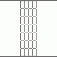 1167 - Label Size 20mm x 40mm - 6,360 labels per roll