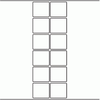 1171 - Label Size 50mm x 45mm - 2,840 labels per roll