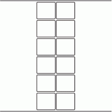 1171 - Label Size 50mm x 45mm - 2,840 labels per roll 