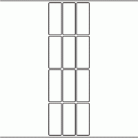 1172 - Label Size 29mm x 74mm - 2,730 labels per roll