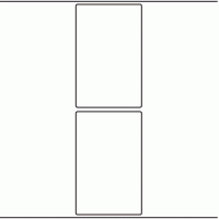 1188 - Label Size 80mm x 125mm - 540 labels per roll