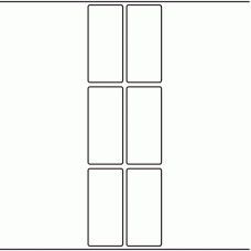 1192 - Label Size 36mm x 80mm - 1,650 labels per roll 