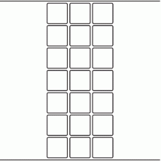 1199 - Label Size 33mm x 33mm - 5,790 labels per roll 