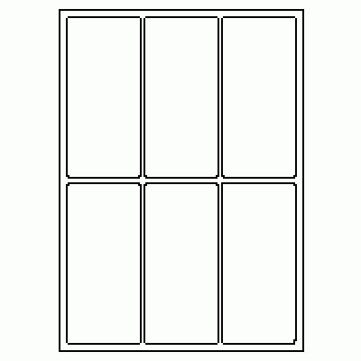 labels 6 per page
