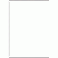 342 - Label Size 200mm x 283mm - 1 label per sheet