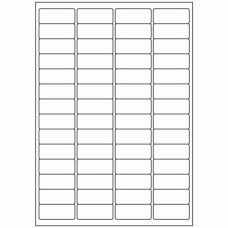 345 - Label Size 48mm x 20mm - 56 labels per sheet