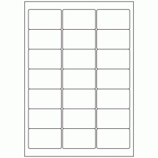 355 - Label Size 63.5mm x 38.1mm - 21 labels per sheet