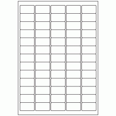 356 - Label Size 38.1mm x 21.2mm - 65 labels per sheet